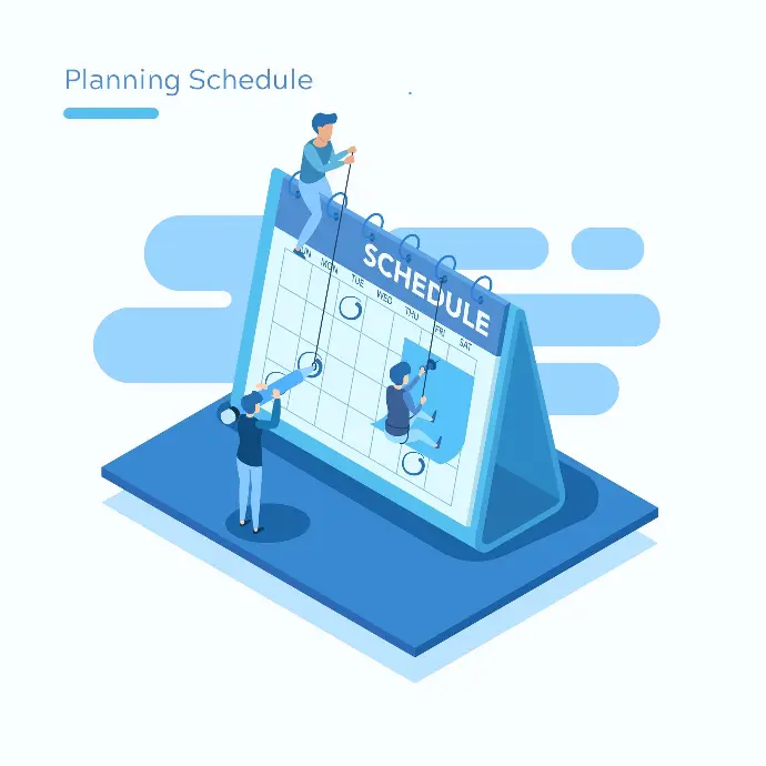 Schedule plan schedule and budget update